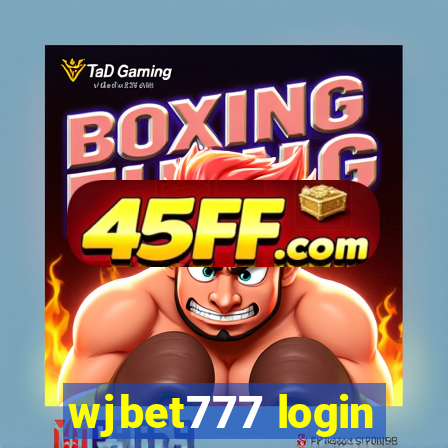 wjbet777 login